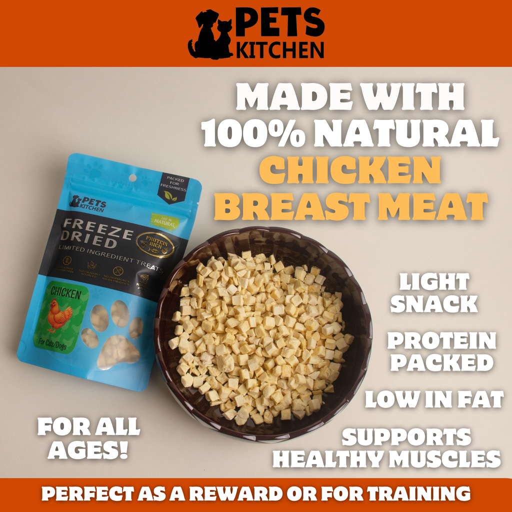 Freeze Dried Chicken for Cats & Dogs (40g)