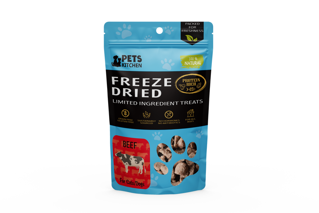 Freeze Dried Beef for Cats & Dogs (40g)