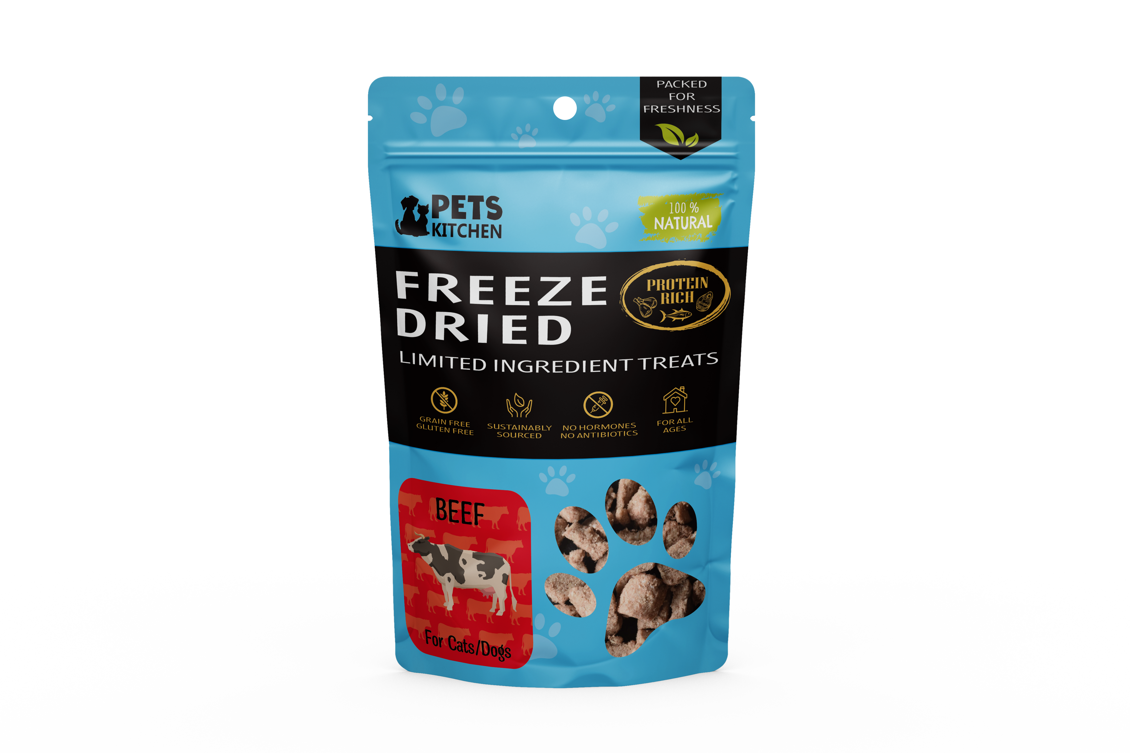 Freeze Dried Beef for Cats & Dogs (40g)