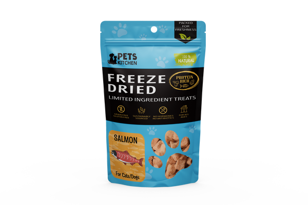 Freeze Dried Salmon for Cats & Dogs (40g)